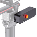 APC-R Mini network adapter mounted on a DJI RS4 Pro gimbal