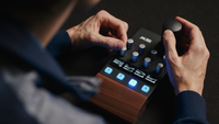Middle Remote rear ports for Ethernet and power